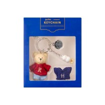 Starbucks x HP 2025 Korea Mini Bear Toy Keychain