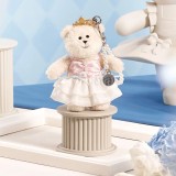 Starbucks 2024 China Princess Afternoon Tea Mini Bear Toy Keychain