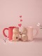 Starbucks 2025 China Valentine's Day Otter 8oz Mug Set