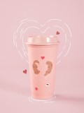 Starbucks 2025 China Valentine's Day Otter Pink Reusable Plastic 16oz Tumbler ship after 17th Jan.