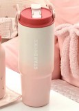 Starbucks 2025 China Valentine's Day Heart Otter SS 28oz Tumbler