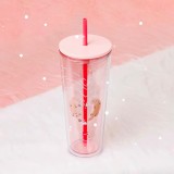 Starbucks 2025 HK Valentine's Day 24oz Plastic Tumbler