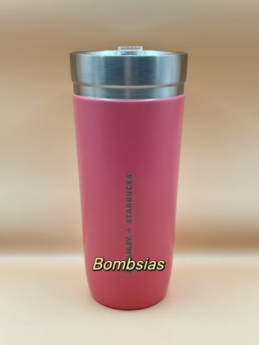 Starbucks x Stanley 2025 Taiwan Valentine's Day Happy Pink 24oz SS Tumbler