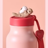 Starbucks 2025 China Valentine's Day ‌Otter Topper 14oz SS Tumbler