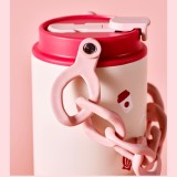 Starbucks 2025 China Valentine's Day Heart Otter SS 28oz Tumbler