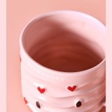 Starbucks 2025 China Valentine's Day Heart Pink 12oz Mug