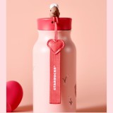 Starbucks 2025 China Valentine's Day ‌Otter Topper 14oz SS Tumbler