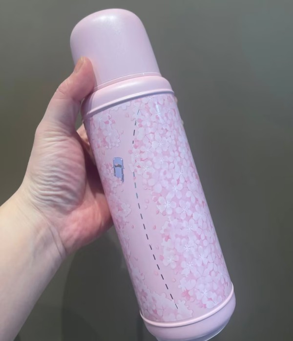 Starbucks 2025 China Sakura Road Pink 16oz SS Tumbler