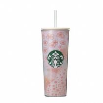 Starbucks 2025 Japan Sakura 14oz Plastic Tumbler