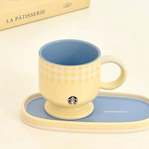 Starbucks 2025 China Cheese Butter 10oz Mug with Coaster