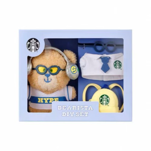 Starbucks 2025 Korea Campus Mini Bear Toy