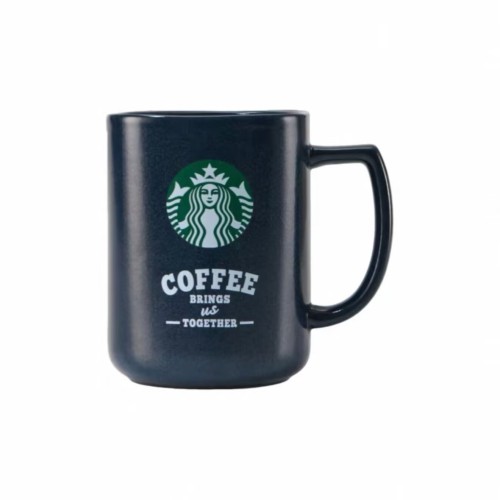 Starbucks 2025 China Simple Style Ceramic Glaze 14oz Mug with Gift Box