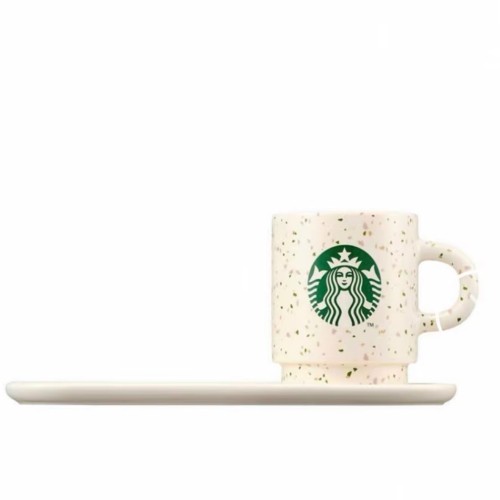 Starbucks 2025 Korea Spring 10oz Mug with Coaster