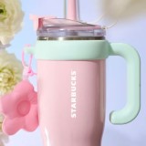 Starbucks 2025 China Spring Flower Pink 43oz SS Tumbler