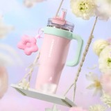 Starbucks 2025 China Spring Flower Pink 43oz SS Tumbler