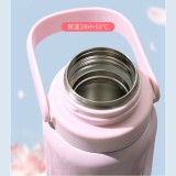 Starbucks 2025 China Sakura Blossom Pink Handle 36oz SS Tumbler