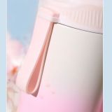 Starbucks 2025 China Sakura Blossom Pink 2 Drinking Mouth 17oz SS Tumbler