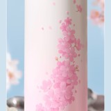 Starbucks 2025 China Sakura Blossom Pink 17oz SS Tumbler with Strap
