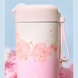 Starbucks 2025 China Sakura Blossom Pink 2 Drinking Mouth 17oz SS Tumbler