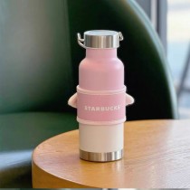 Starbucks 2025 China Sakura Blossom Pink 16oz SS Tumbler with Sleeve
