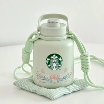 Starbucks 2025 China Spring Flower Green 30oz SS Tumbler