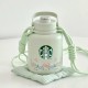 Starbucks 2025 China Spring Flower Green 30oz SS Tumbler