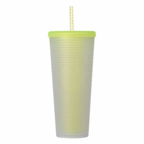 Starbucks 2025 Japan Spring Yellow 24oz Studded Tumbler