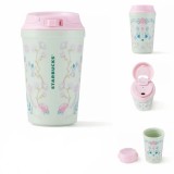 Starbucks 2025 China Spring Flower Pink 11oz DW PP Tumbler