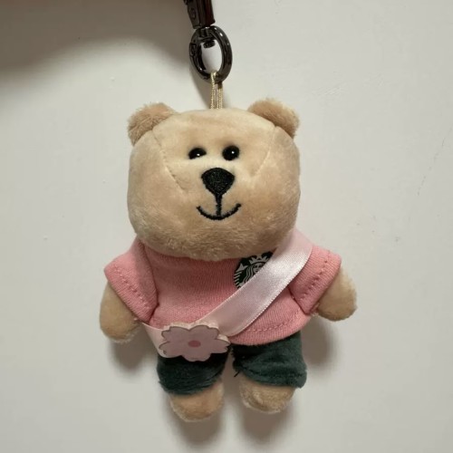 Starbucks 2025 China Sakura Mini Bear Toy