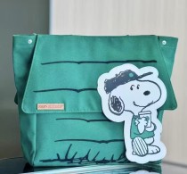 Starbucks 2025 China Snoopy Green Hand Bag