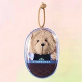 Starbucks 2025 China Black or Green Apron Mini Bear Toy