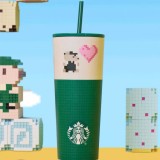 Starbucks 2025 China Bear Game 28oz SS Tumbler with Sleeve