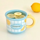 Starbucks 2025 China Summer Fruit Lemon Blue Mug