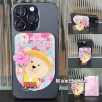 Starbucks 2025 China Cute Bear Flower Mobile phone Holder