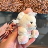 Starbucks 2025 China Cute Pink Bear Clip Phone Chain