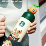 Starbucks 2025 China Stay Real Carrot Capsule 12oz SS Tumbler