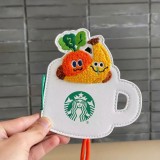 Starbucks 2025 China Stay Real Carrot Cup Design Card Holder