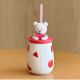 Starbucks 2025 China Summer Fruit Cute Bear Watermelon 15oz Straw Mug