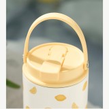 Starbucks 2025 China Summer Fruit Lemon Yellow 20oz SS Tumbler