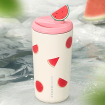 Starbucks 2025 China Summer Fruit Pink Watermelon 16oz Desktop Cup