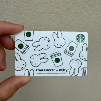 Starbucks 2025 Taiwan Miffy Rabbit Card