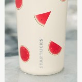 Starbucks 2025 China Summer Fruit Pink Watermelon 16oz Desktop Cup