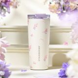 Starbucks 2025 China Garden Music Purple Pink Flower 23oz SS Tumbler