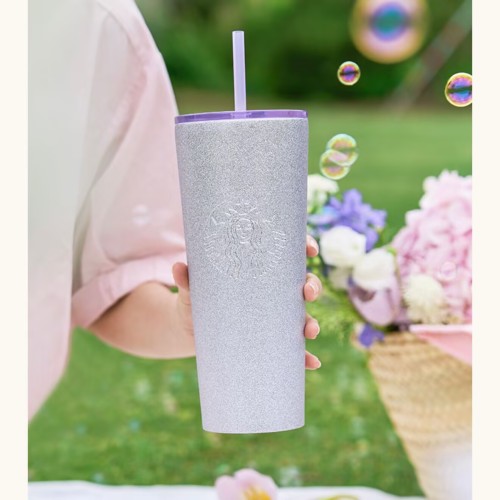 Starbucks 2025 China Garden Music Purple 28oz SS Tumbler