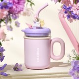 Starbucks 2025 China Garden Music Purple Rabbit 18oz SS Straw Tumbler