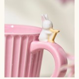 Starbucks 2025 China Garden Music Pink Cute Rabbit 10oz Mug