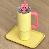 Starbucks 2025 China Summer Dopamine Yellow 31oz SS Tumbler