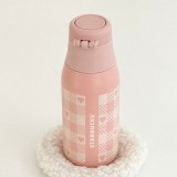Starbucks 2025 China Summer Pink Heart 12oz SS Tumbler