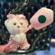 Starbucks 2025 China 61 Pink Cute Bear Balloon Mini Bear Toy Keychain