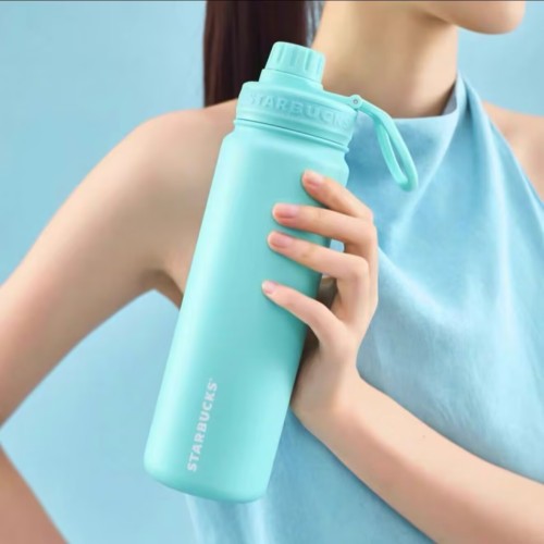 Starbucks 2025 China Summer Dopamine Blue 26oz SS Tumbler